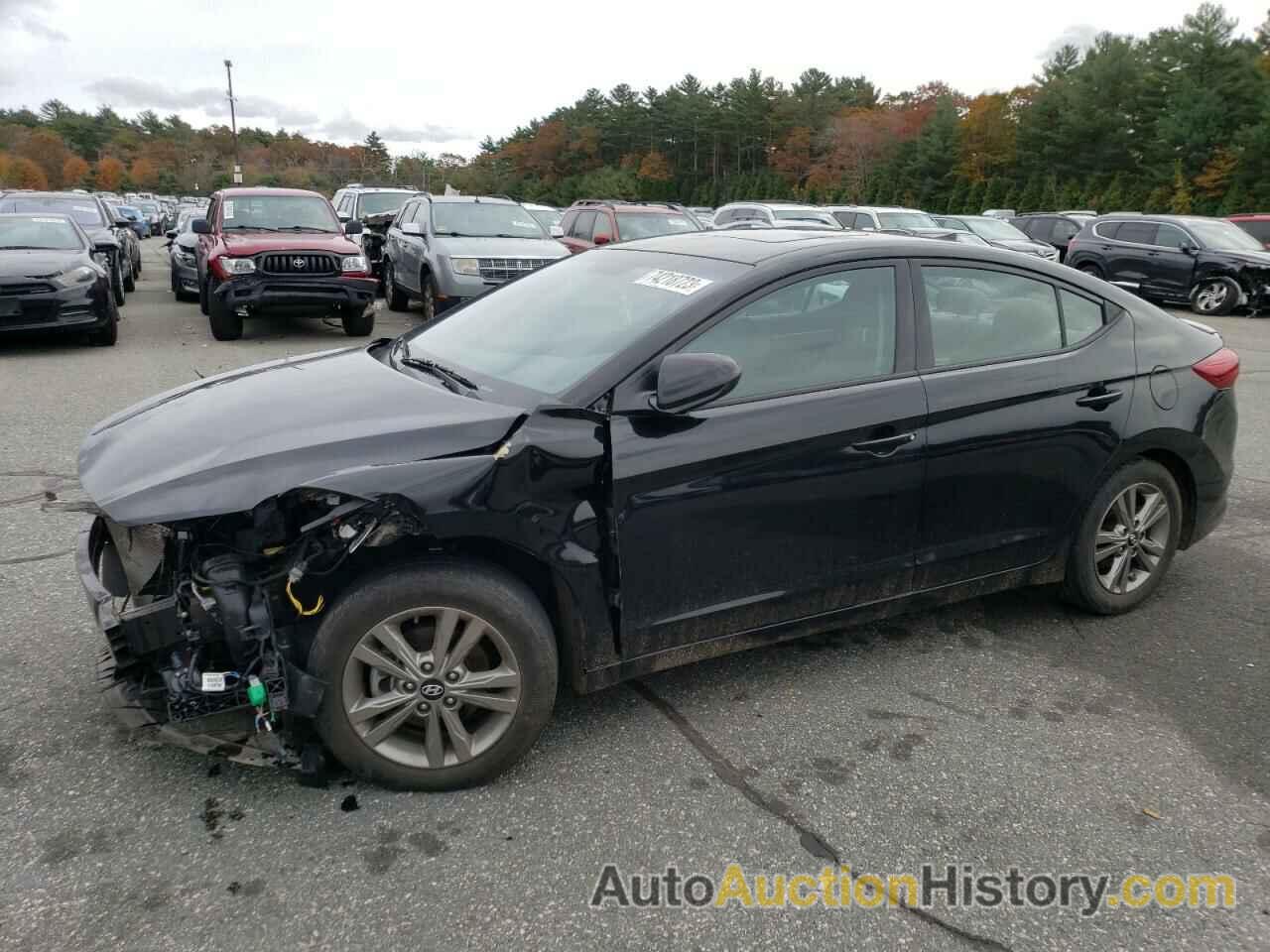 2018 HYUNDAI ELANTRA SEL, 5NPD84LFXJH375495