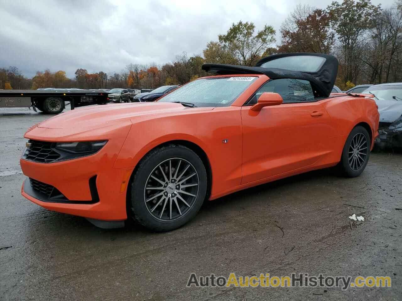 2019 CHEVROLET CAMARO LS, 1G1FB3DS6K0154449