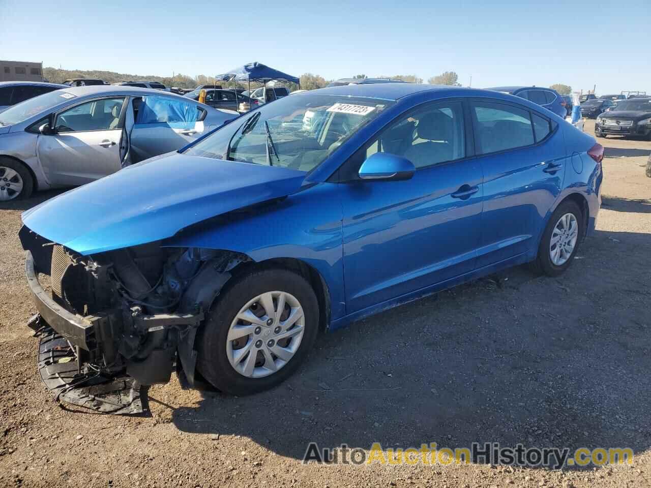 2017 HYUNDAI ELANTRA SE, 5NPD74LF8HH100009