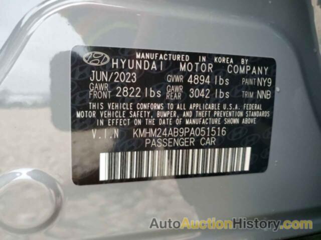 HYUNDAI IONIQ 6 SE SE, KMHM24AB9PA051516