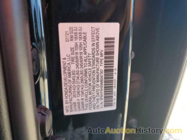 HONDA PILOT EXL, 5FNYF5H59MB047307