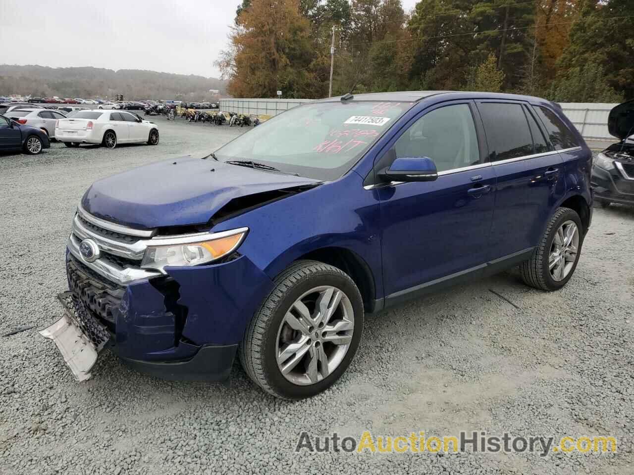 2013 FORD EDGE LIMITED, 2FMDK3KC4DBE36452