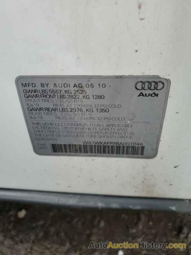 AUDI Q5 PRESTIGE, WA1WKAFP8BA001046