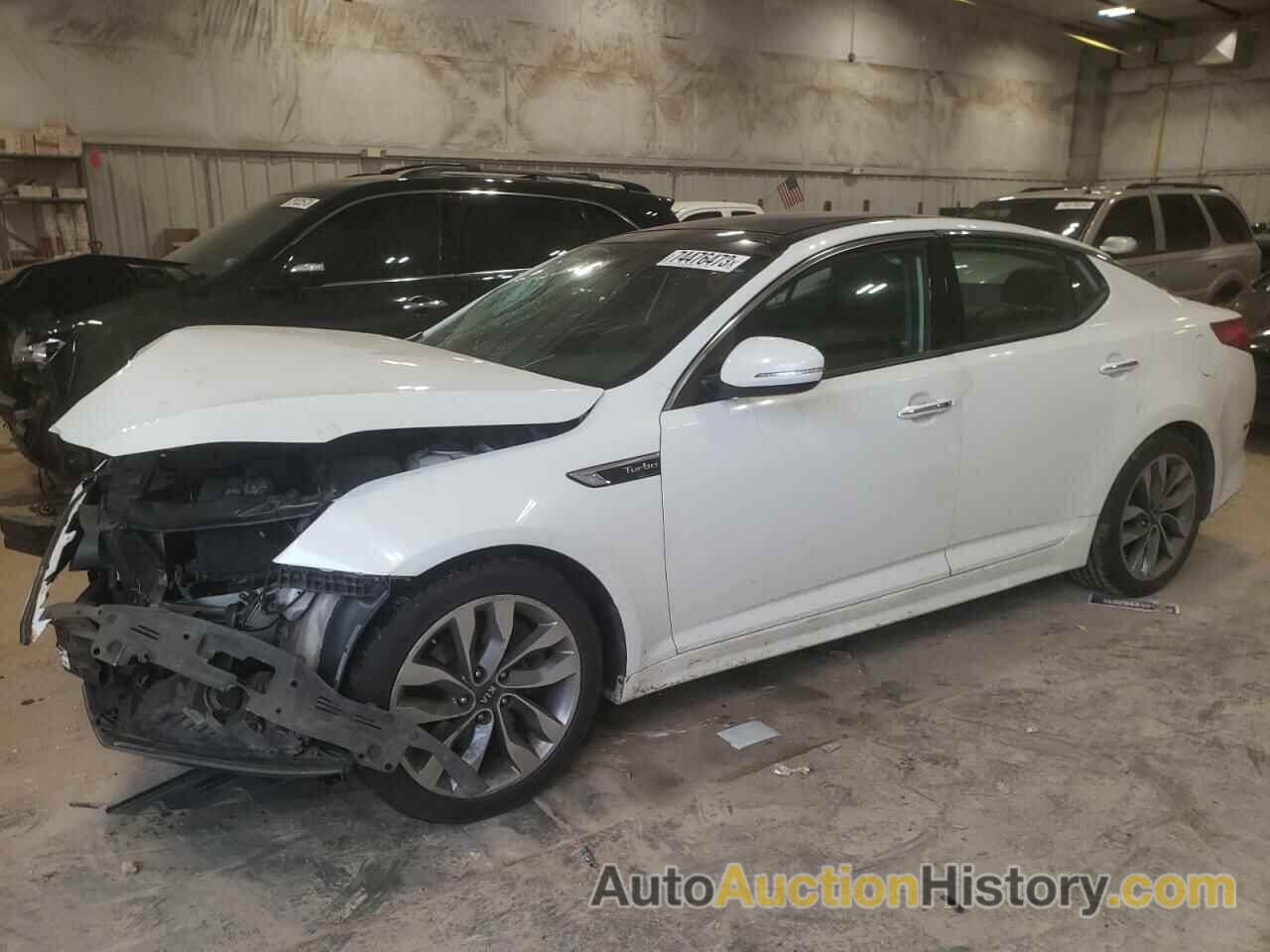 2015 KIA OPTIMA SX, 5XXGR4A67FG396014