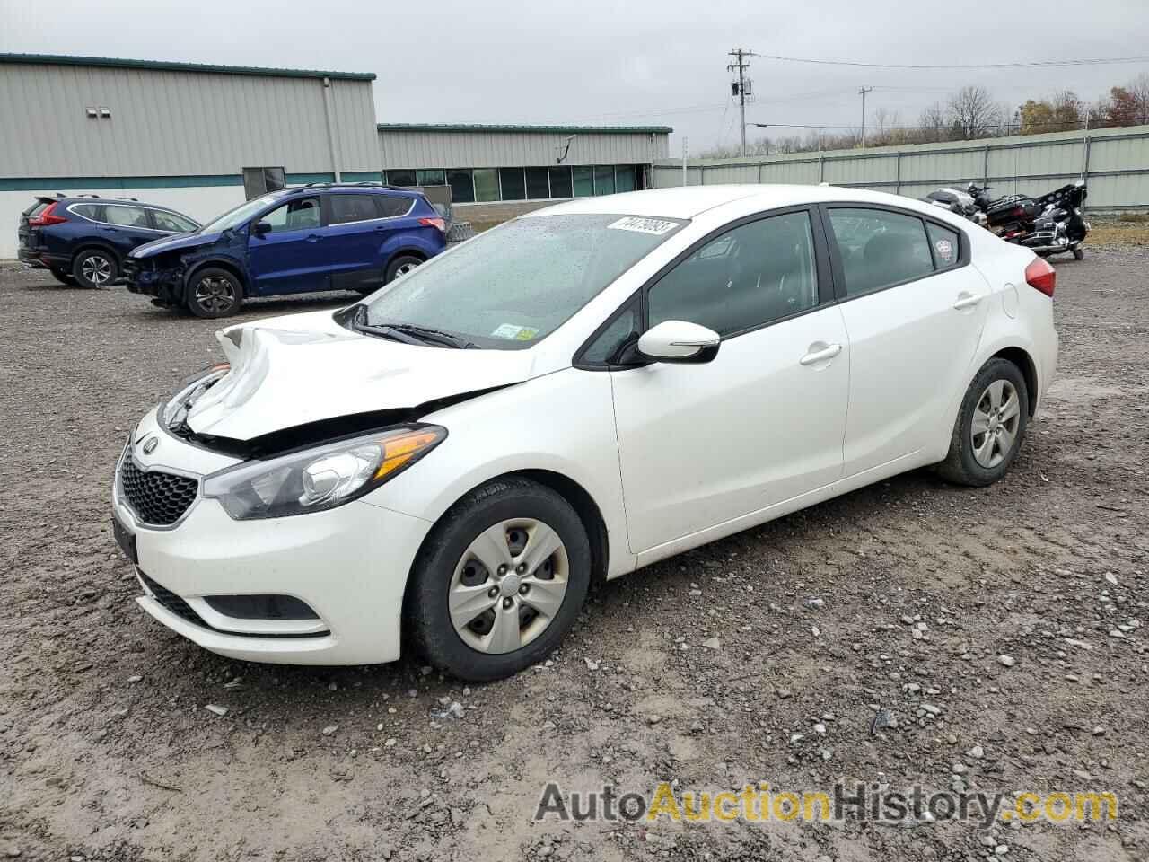 2016 KIA FORTE LX, KNAFX4A68G5559967