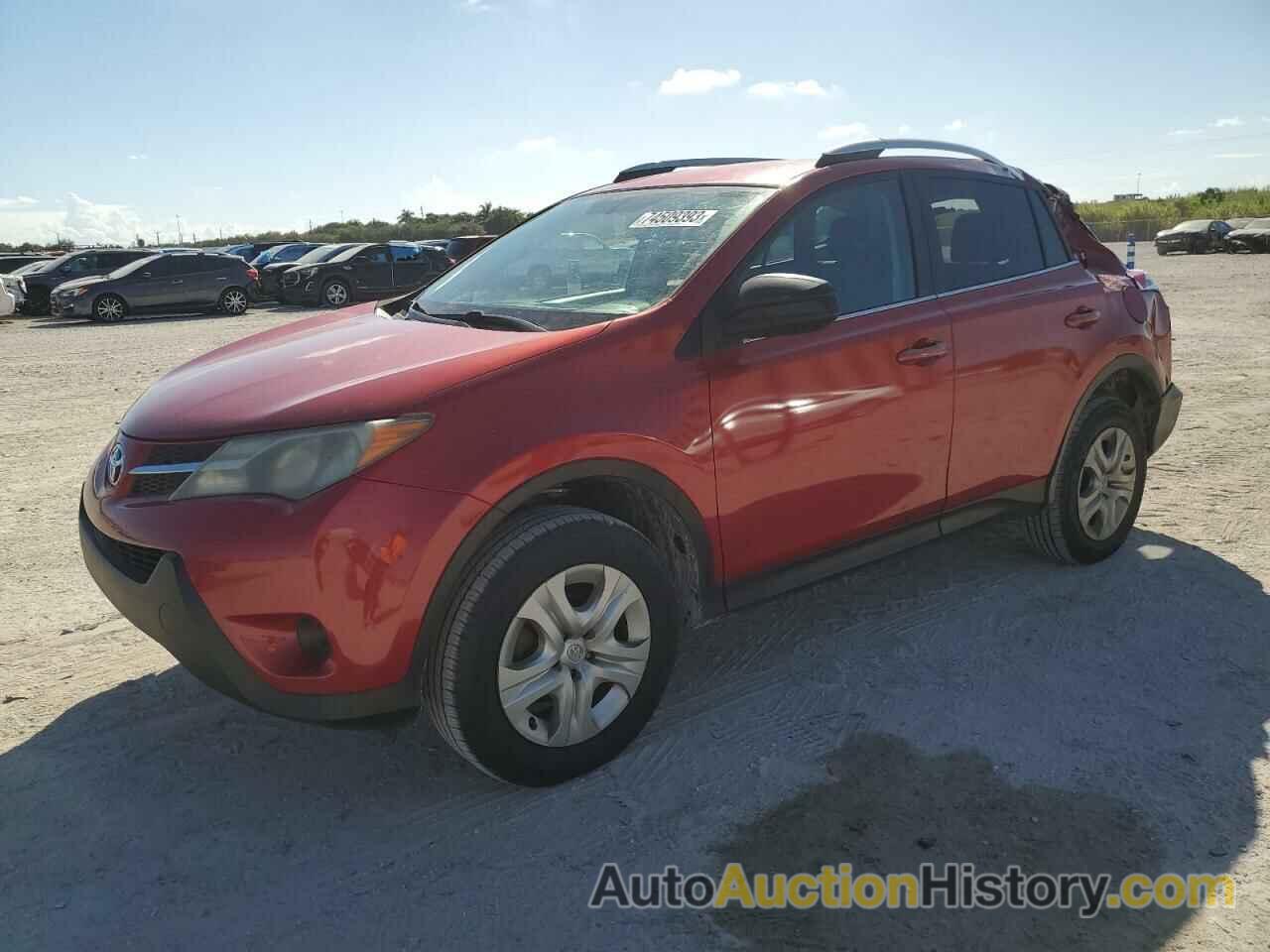 2015 TOYOTA RAV4 LE, 2T3ZFREV4FW227288