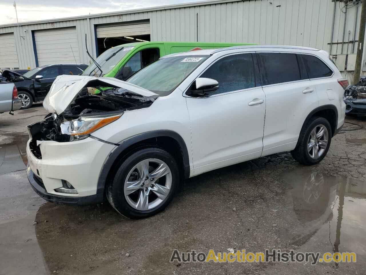 2015 TOYOTA HIGHLANDER LIMITED, 5TDYKRFH5FS088984