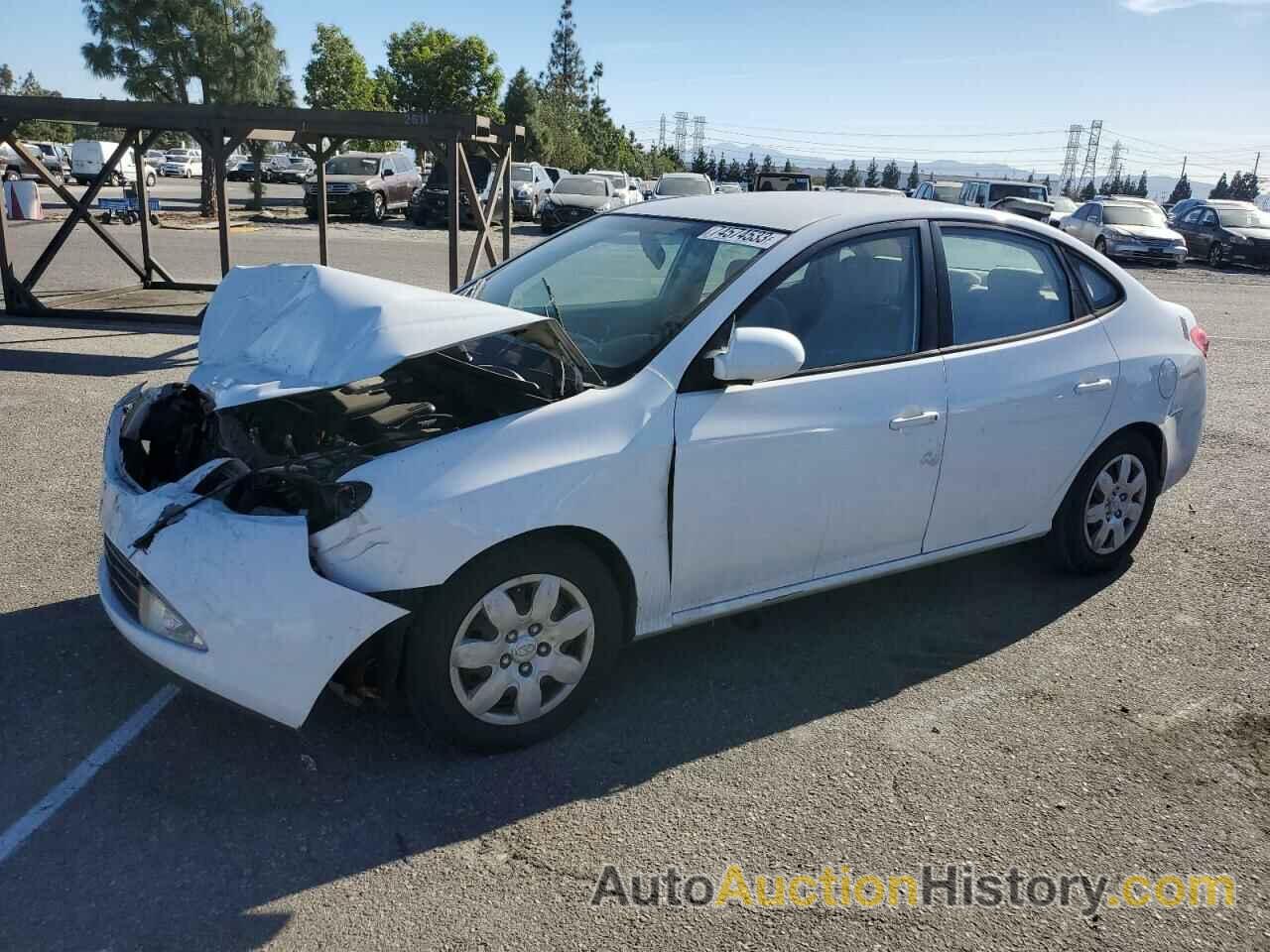 2007 HYUNDAI ELANTRA GLS, KMHDU46D37U028445