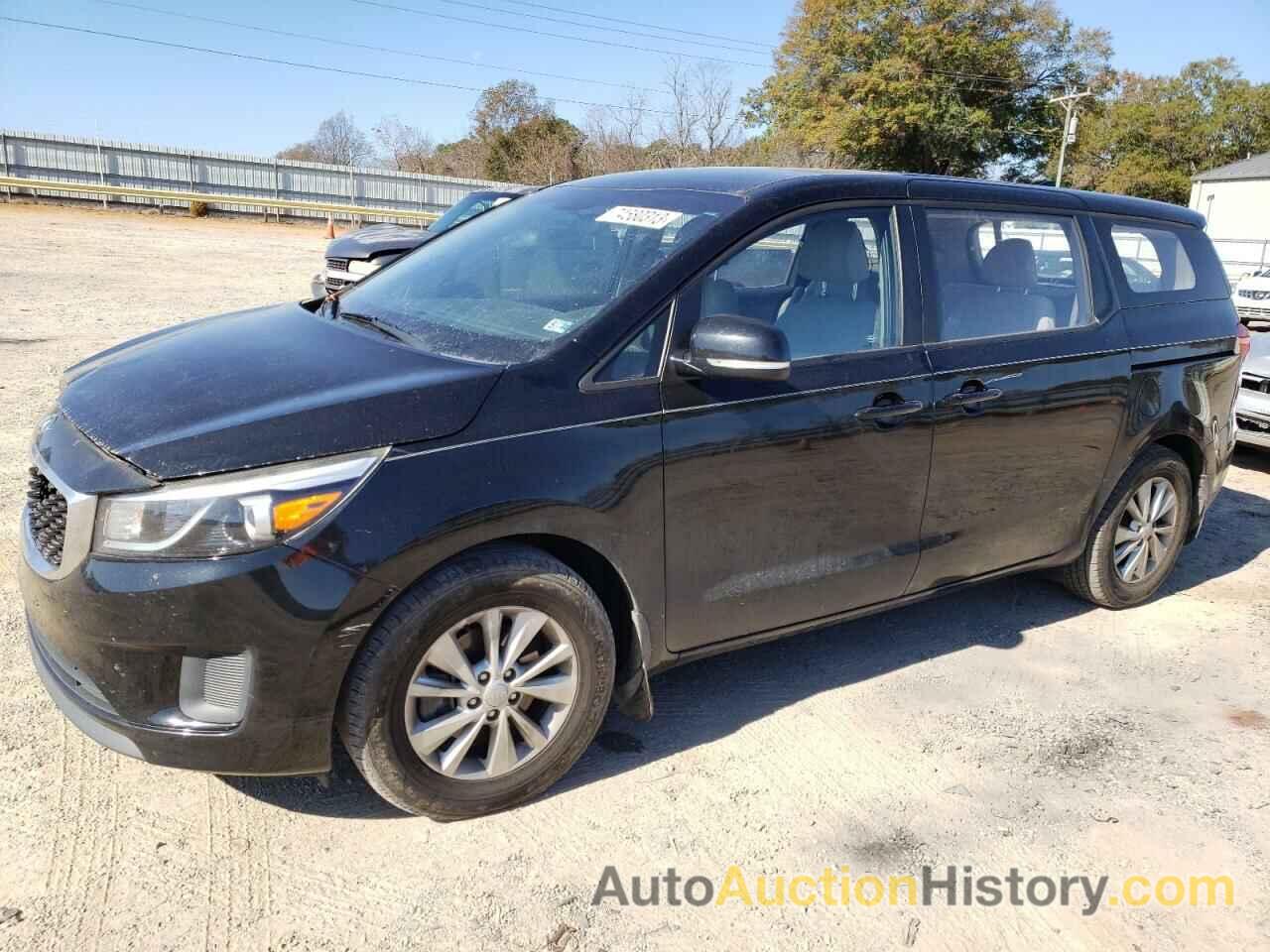 2016 KIA SEDONA L, KNDMA5C12G6172327