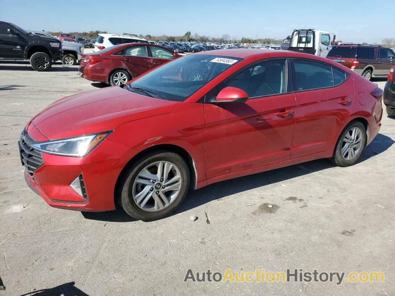 2020 HYUNDAI ELANTRA SEL, 5NPD84LF4LH580121