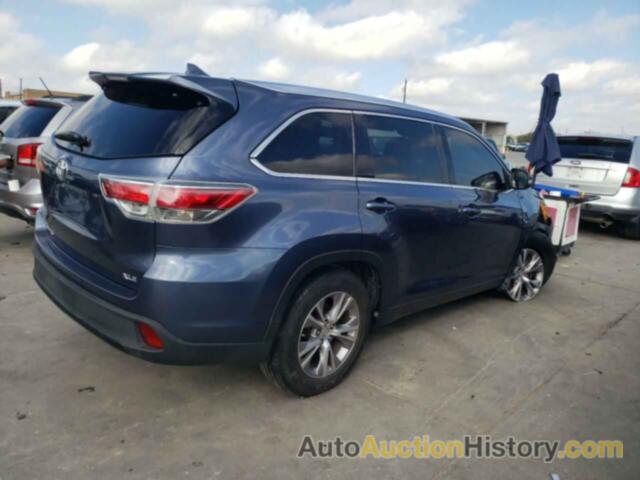 TOYOTA HIGHLANDER XLE, 5TDKKRFH9FS045576