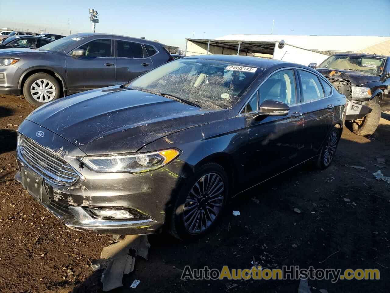 2017 FORD FUSION SE, 3FA6P0T94HR206827