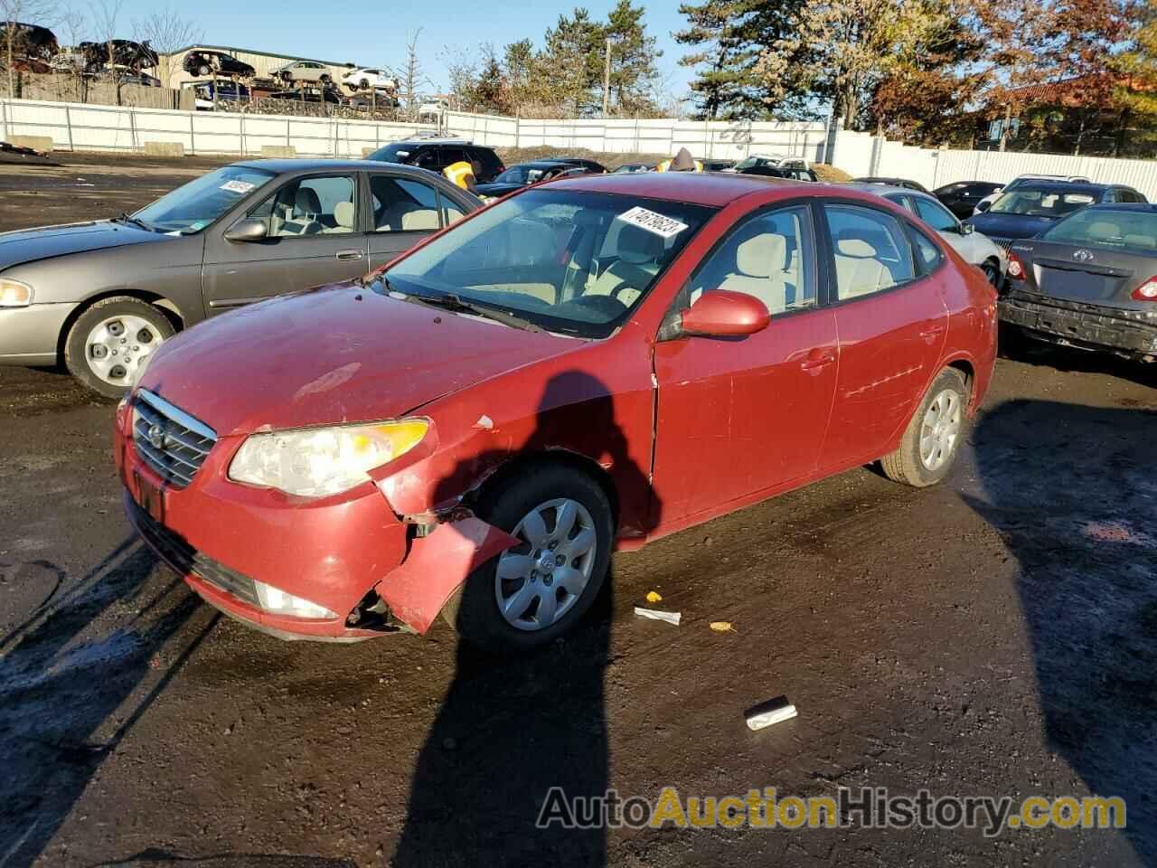 2007 HYUNDAI ELANTRA GLS, KMHDU46D78U557379