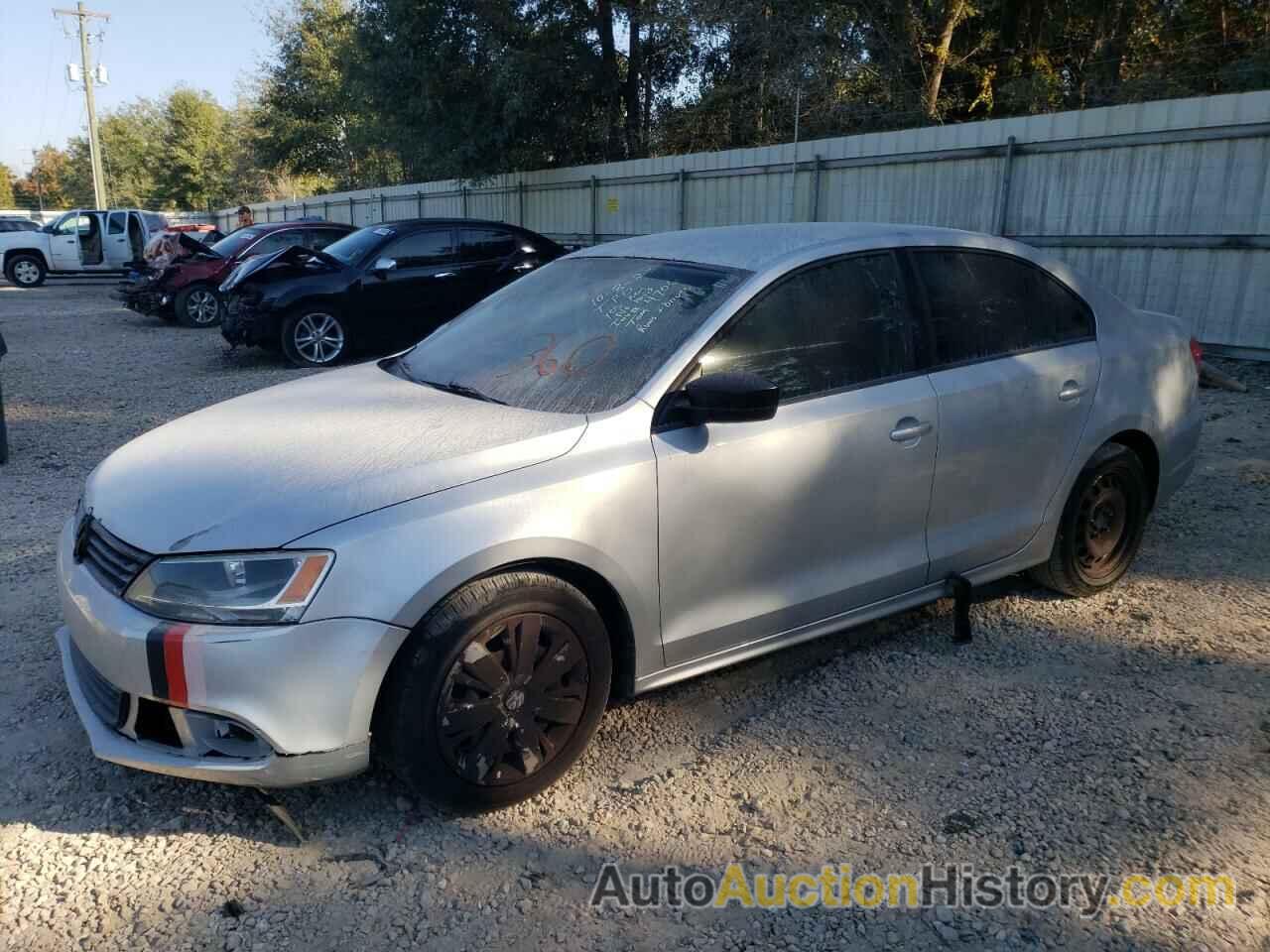 2012 VOLKSWAGEN JETTA BASE, 3VW2K7AJ8CM401782