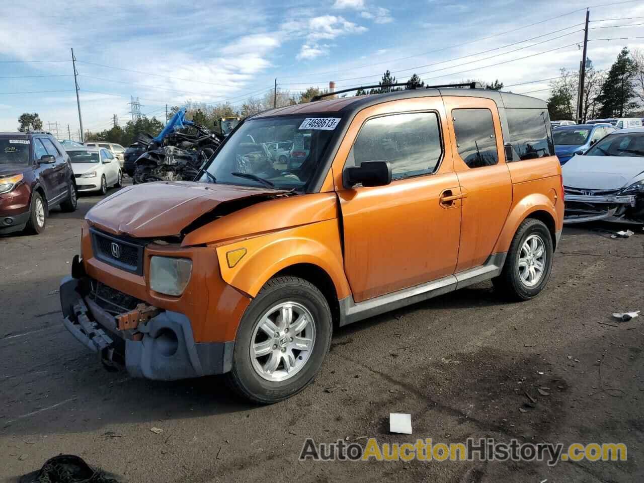 2006 HONDA ELEMENT EX, 5J6YH27716L025789