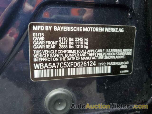 BMW 5 SERIES XI, WBA5A7C5XFD626124