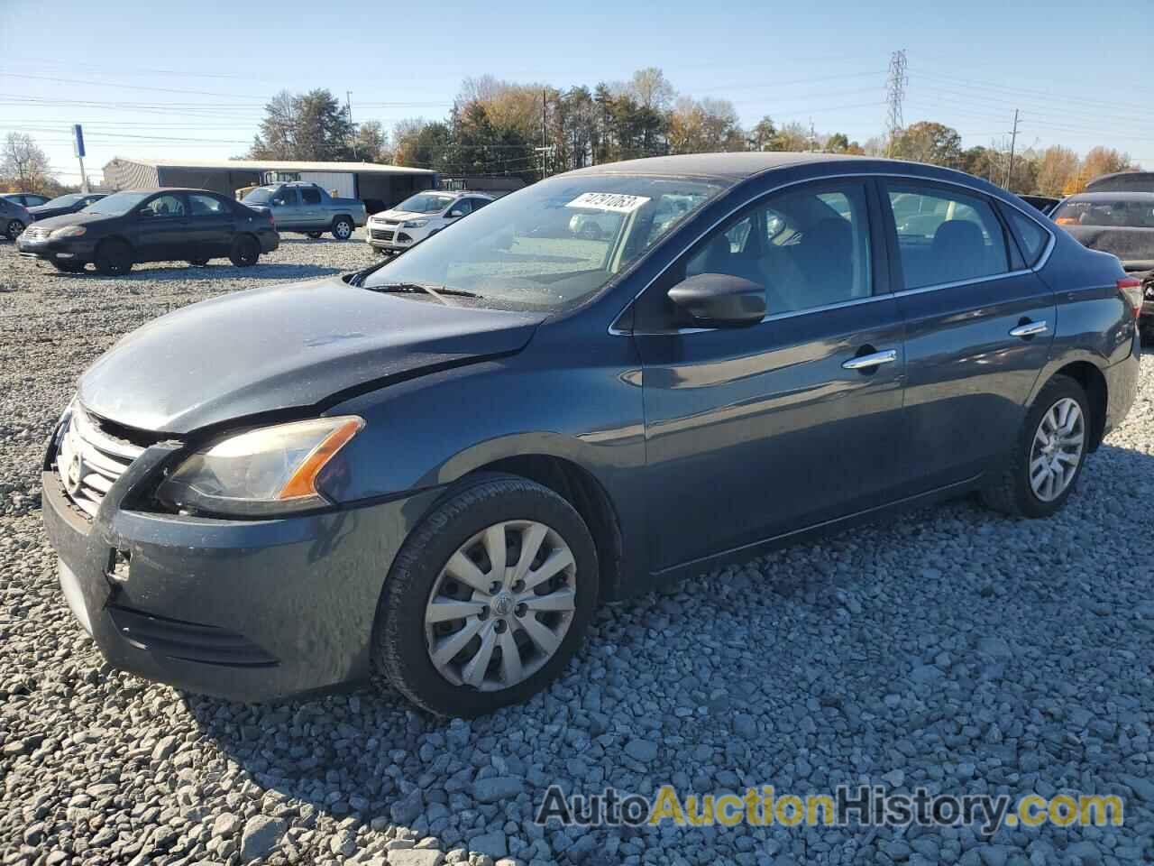 2013 NISSAN SENTRA S, 3N1AB7AP5DL640400