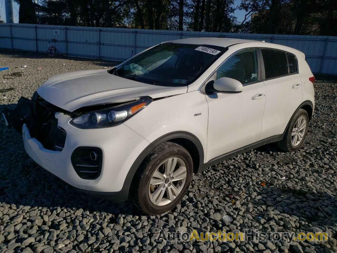 KIA SPORTAGE LX, KNDPMCAC4J7420186