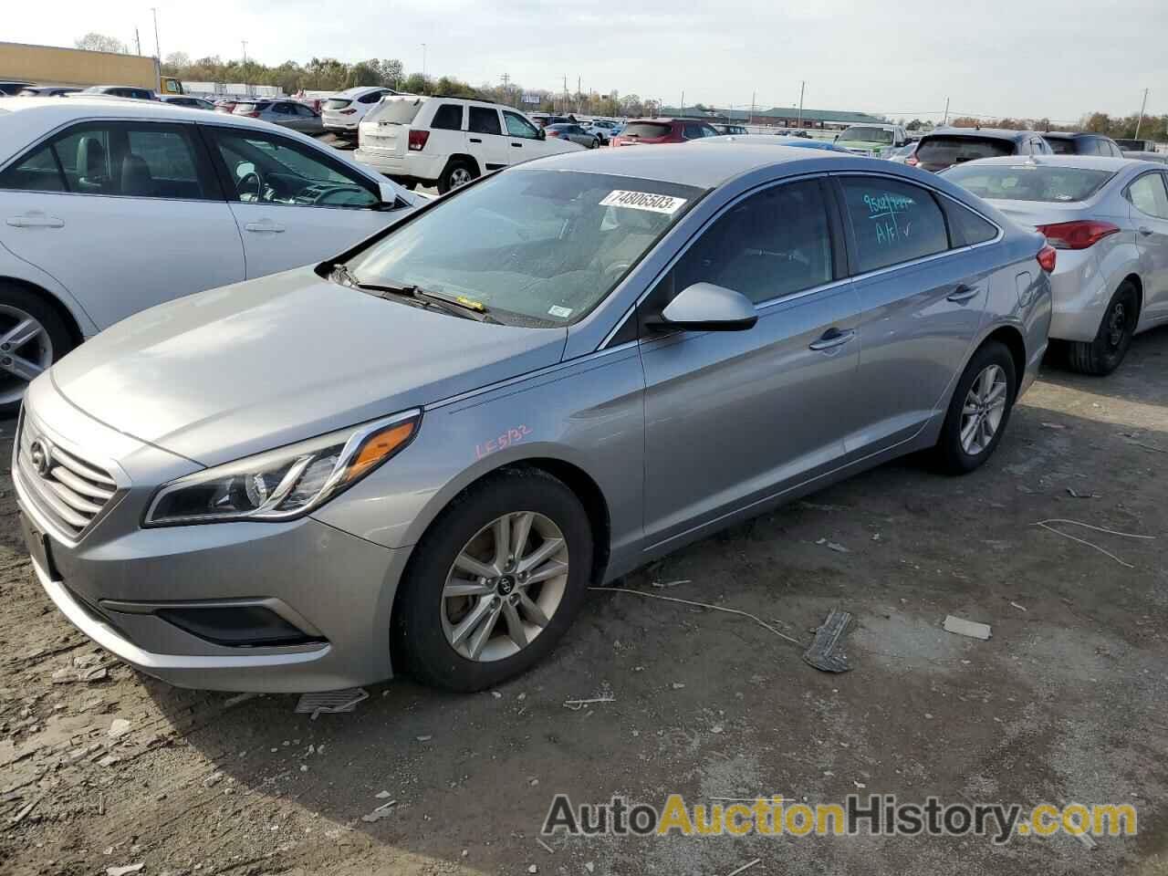 2016 HYUNDAI SONATA SE, 5NPE24AFXGH300619