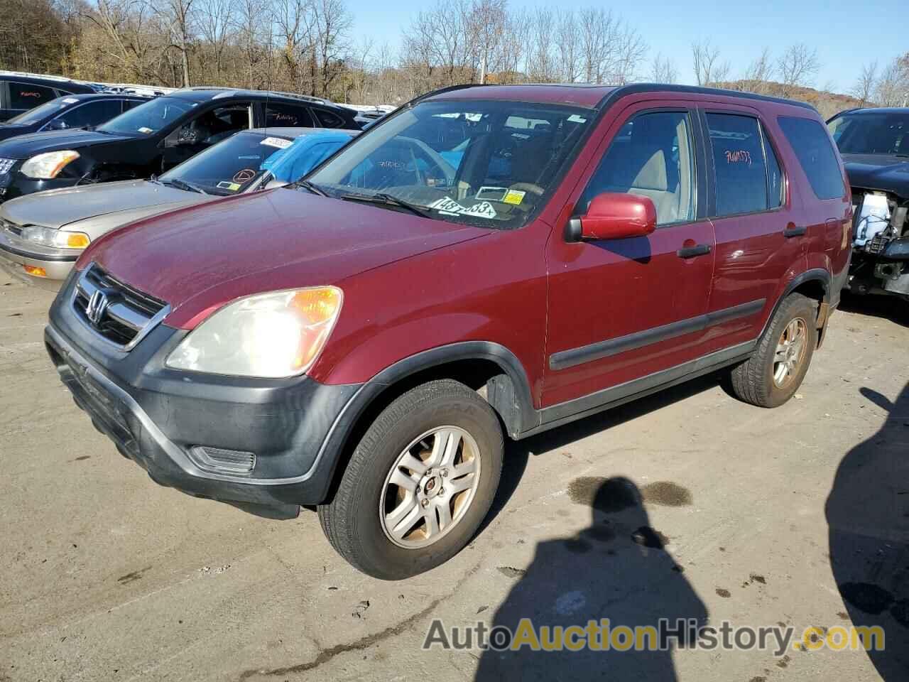 2002 HONDA CRV EX, SHSRD78822U011108