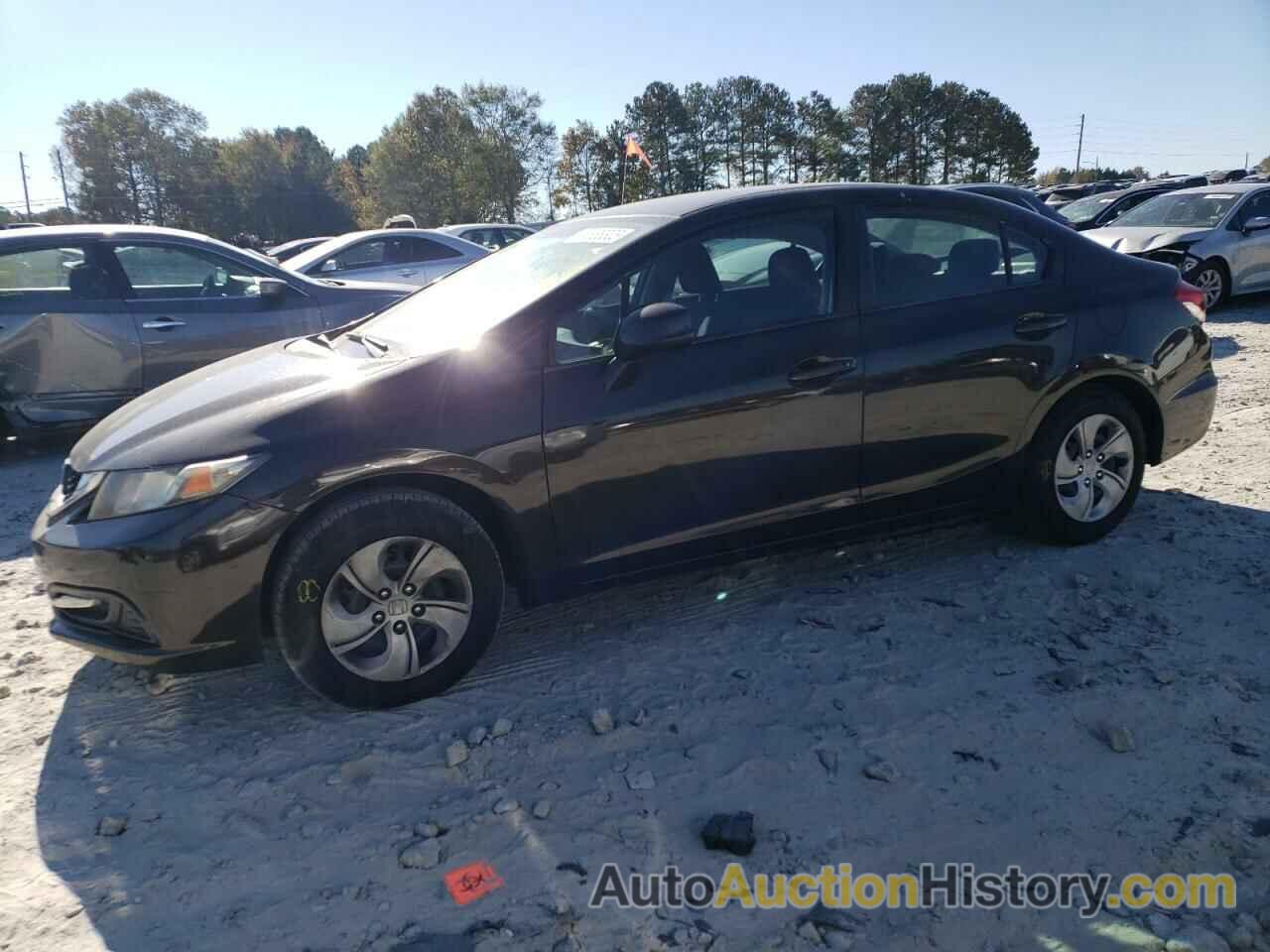 2013 HONDA CIVIC LX, 19XFB2F55DE270146