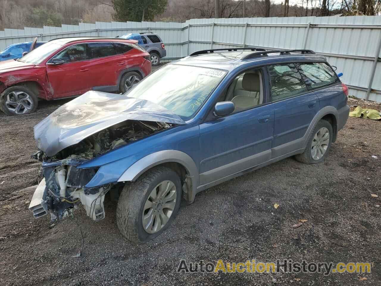 2008 SUBARU OUTBACK 2.5I LIMITED, 4S4BP62C287361761