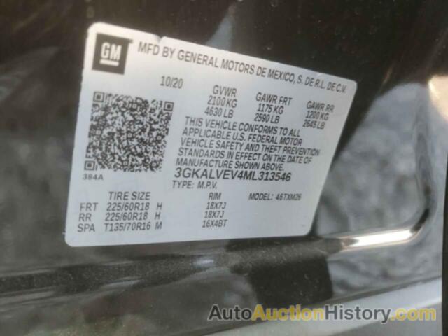 GMC TERRAIN SLT, 3GKALVEV4ML313546