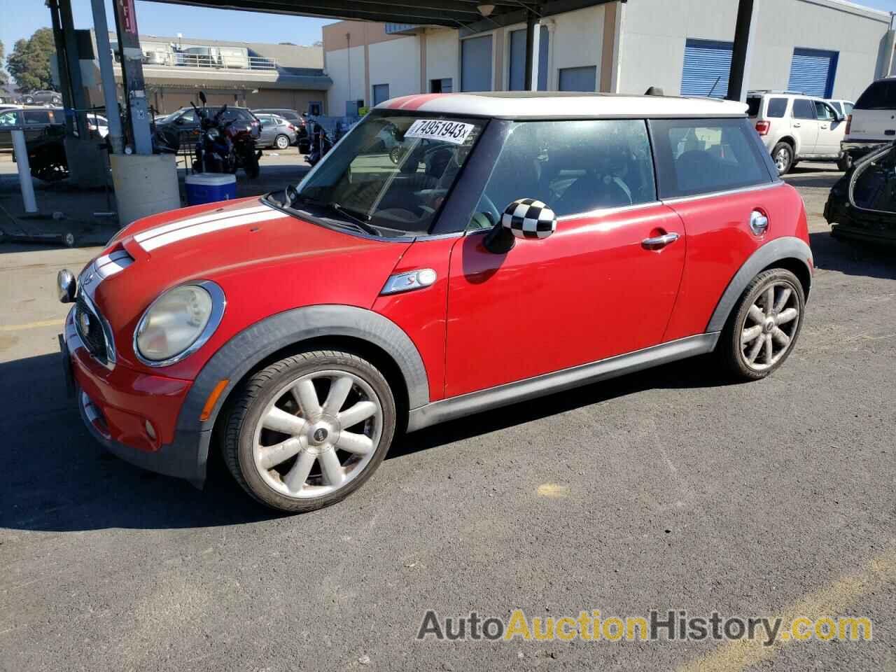 2007 MINI COOPER S, WMWMF73557TL86484