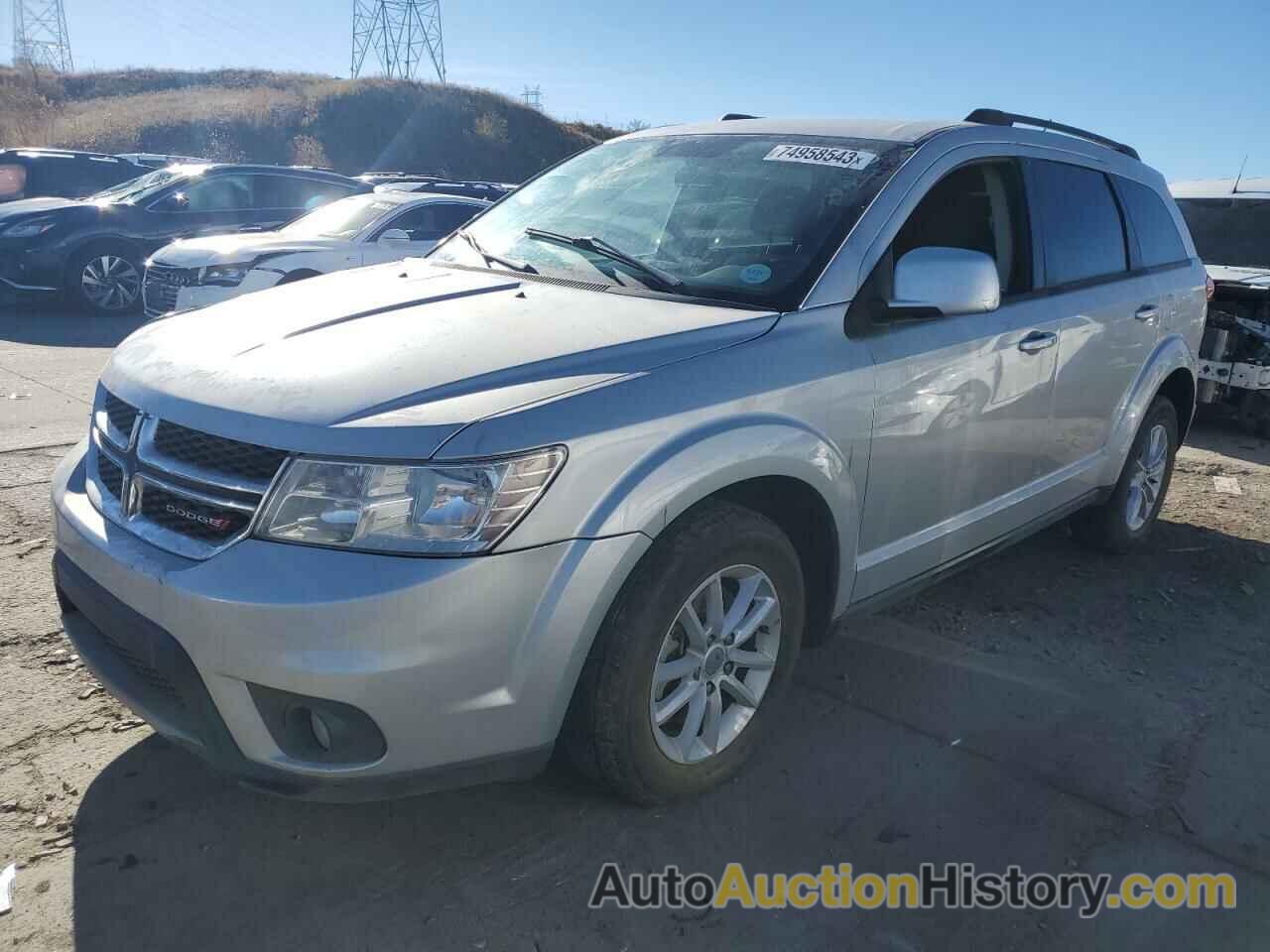 2014 DODGE JOURNEY SXT, 3C4PDDBG3ET108448