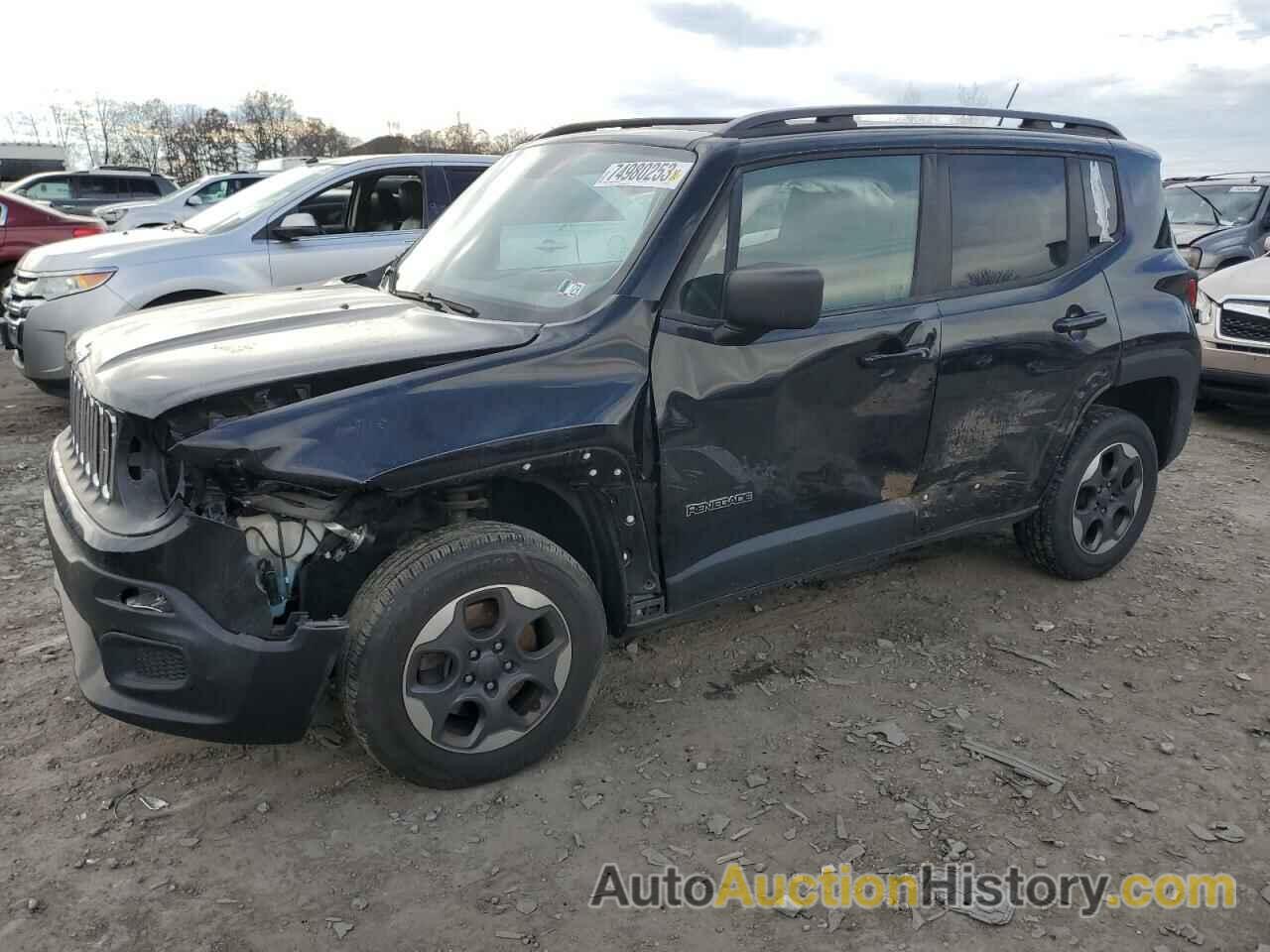 2017 JEEP RENEGADE SPORT, ZACCJBAB6HPG47191