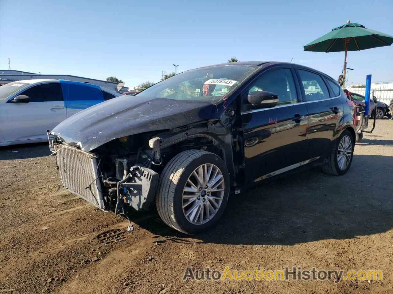 2018 FORD FOCUS TITANIUM, 1FADP3N22JL247535