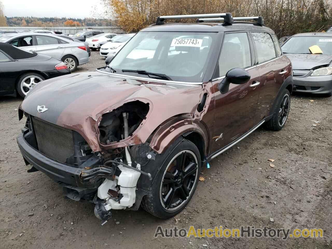 2016 MINI COOPER S COUNTRYMAN, WMWZC5C51GWU02603