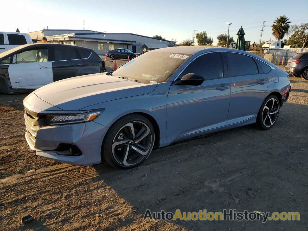 2021 HONDA ACCORD SPORT, 1HGCV2F37MA008822