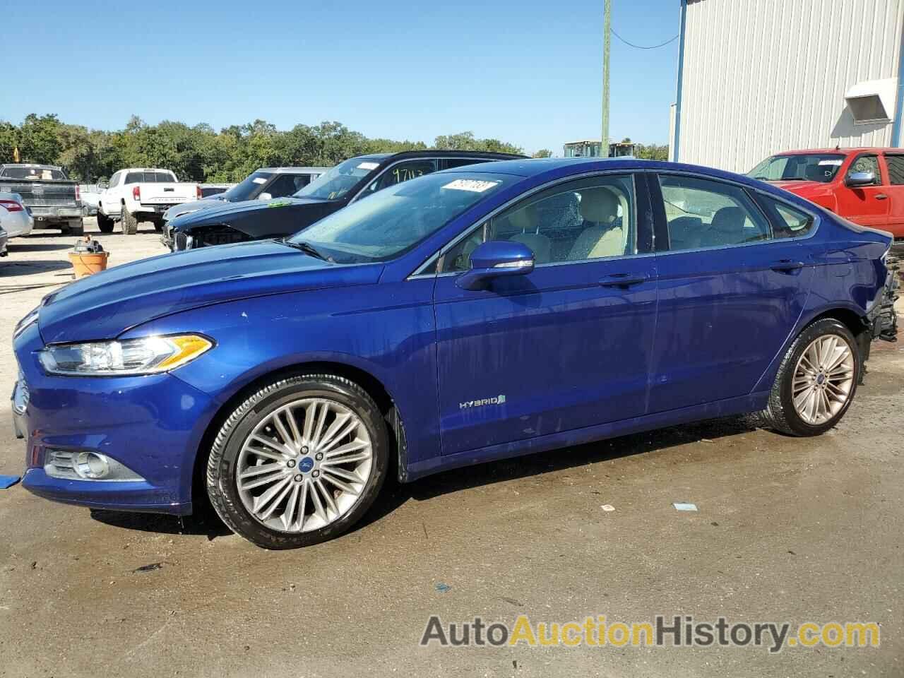 2013 FORD FUSION SE HYBRID, 3FA6P0LU3DR381892