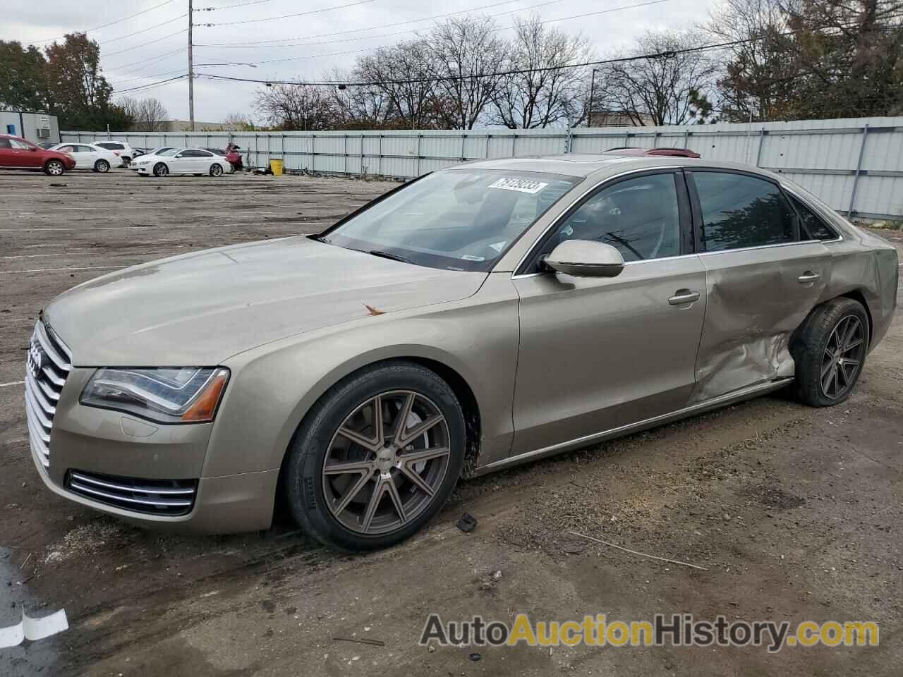 2011 AUDI A8 L QUATTRO, WAURVAFD6BN009765