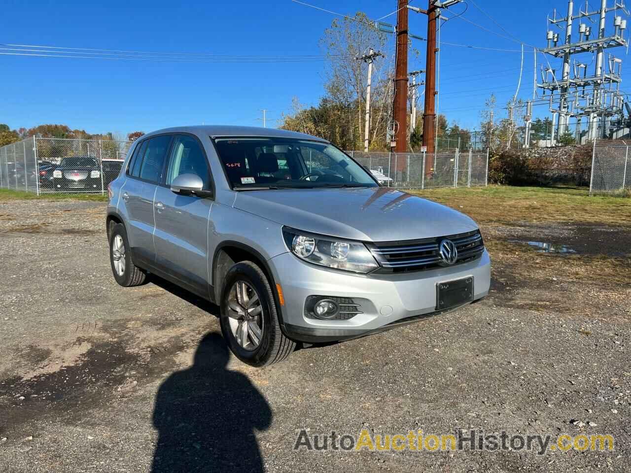 2012 VOLKSWAGEN TIGUAN S, WVGAV7AXXCW586651