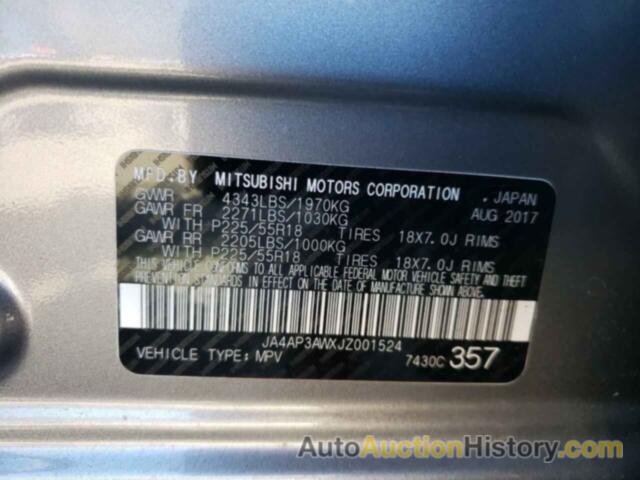 MITSUBISHI OUTLANDER ES, JA4AP3AWXJZ001524