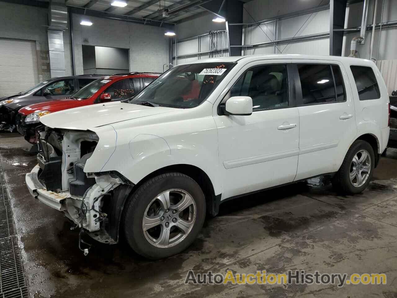 2012 HONDA PILOT EXL, 5FNYF4H5XCB030783