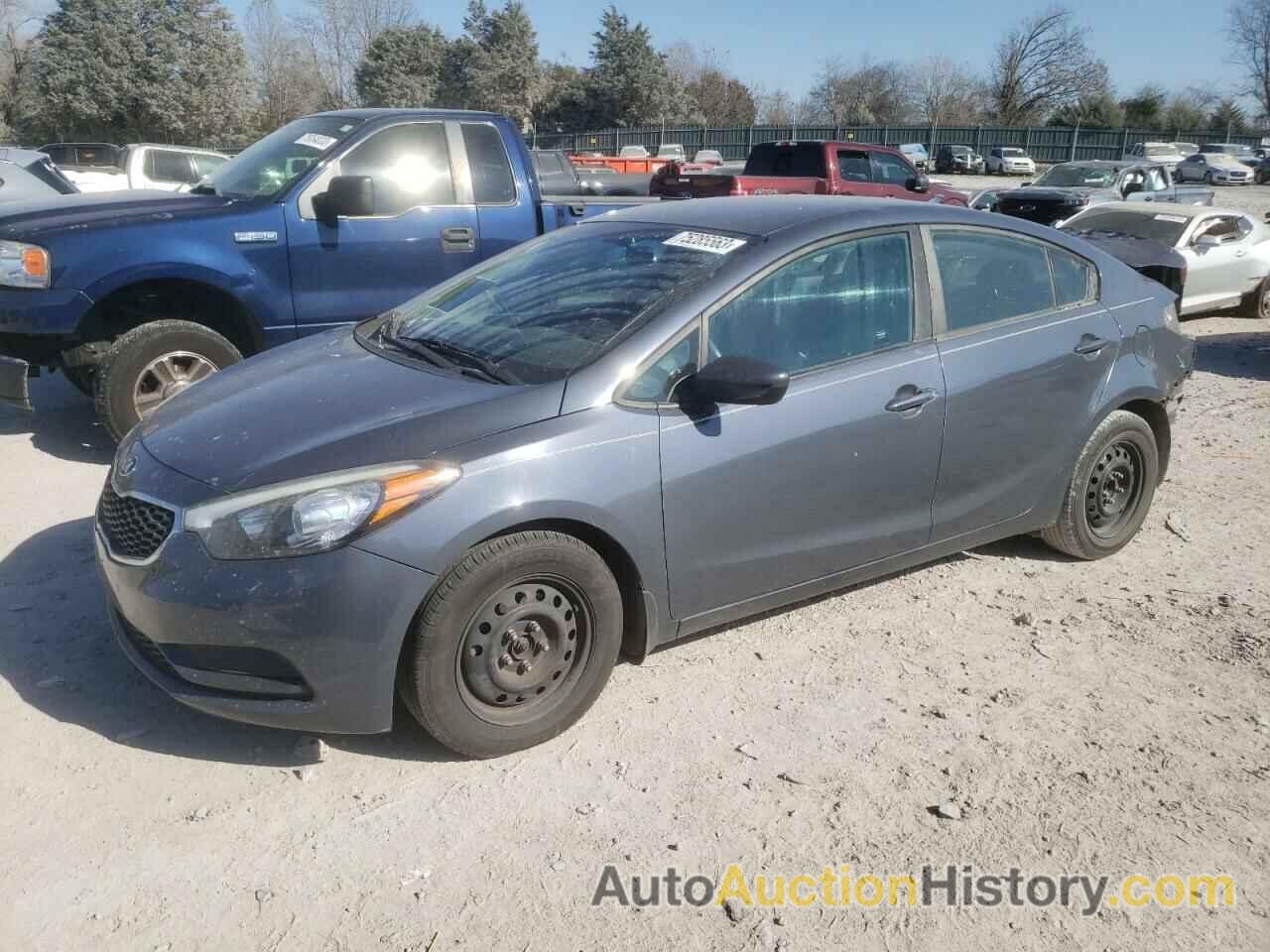 2016 KIA FORTE LX, KNAFK4A6XG5611503