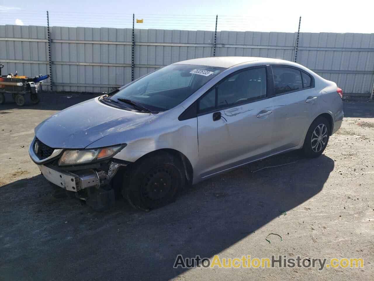 2013 HONDA CIVIC LX, 19XFB2F5XDE200691