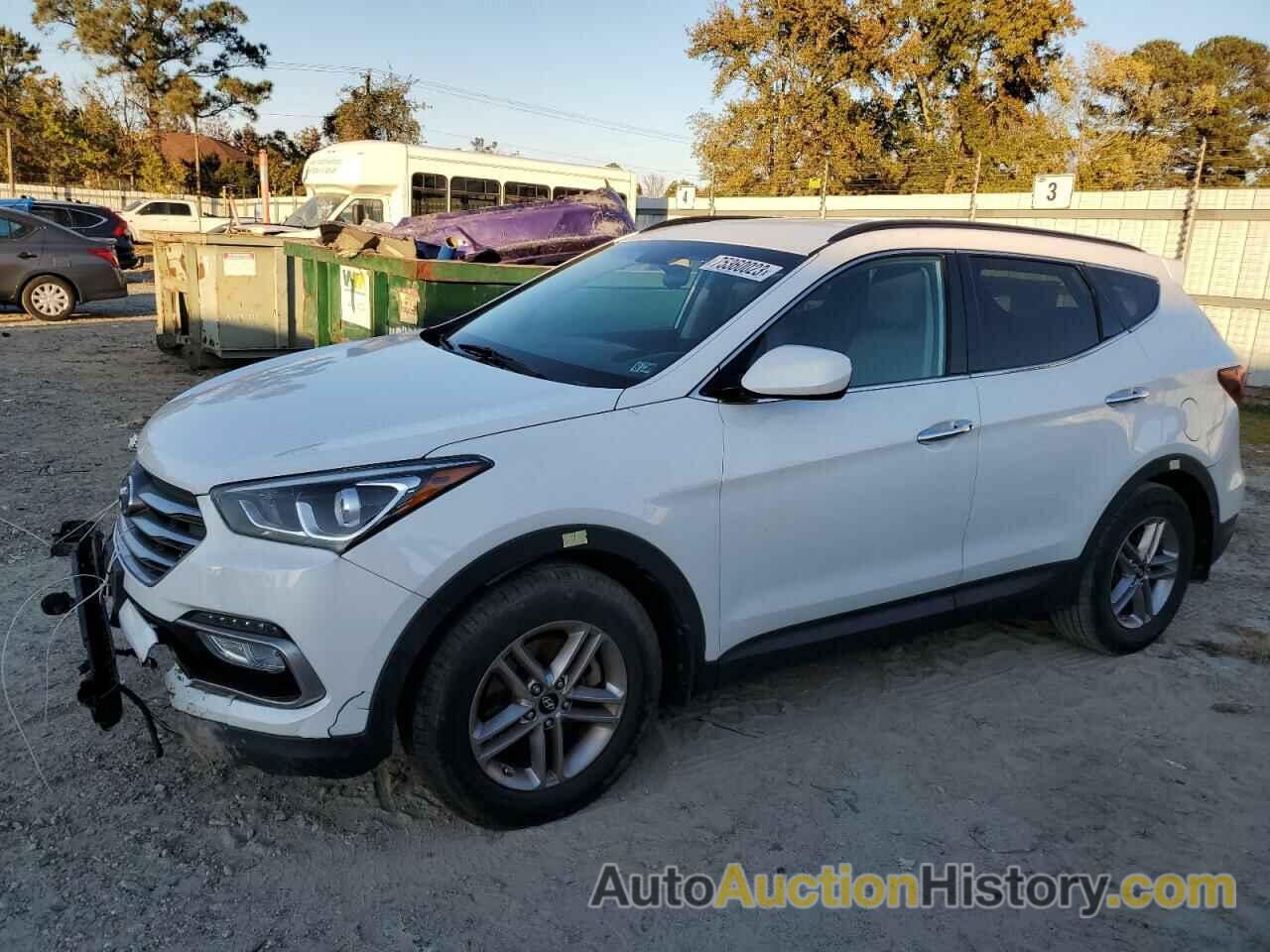 2017 HYUNDAI SANTA FE, 5XYZU3LB8HG424624