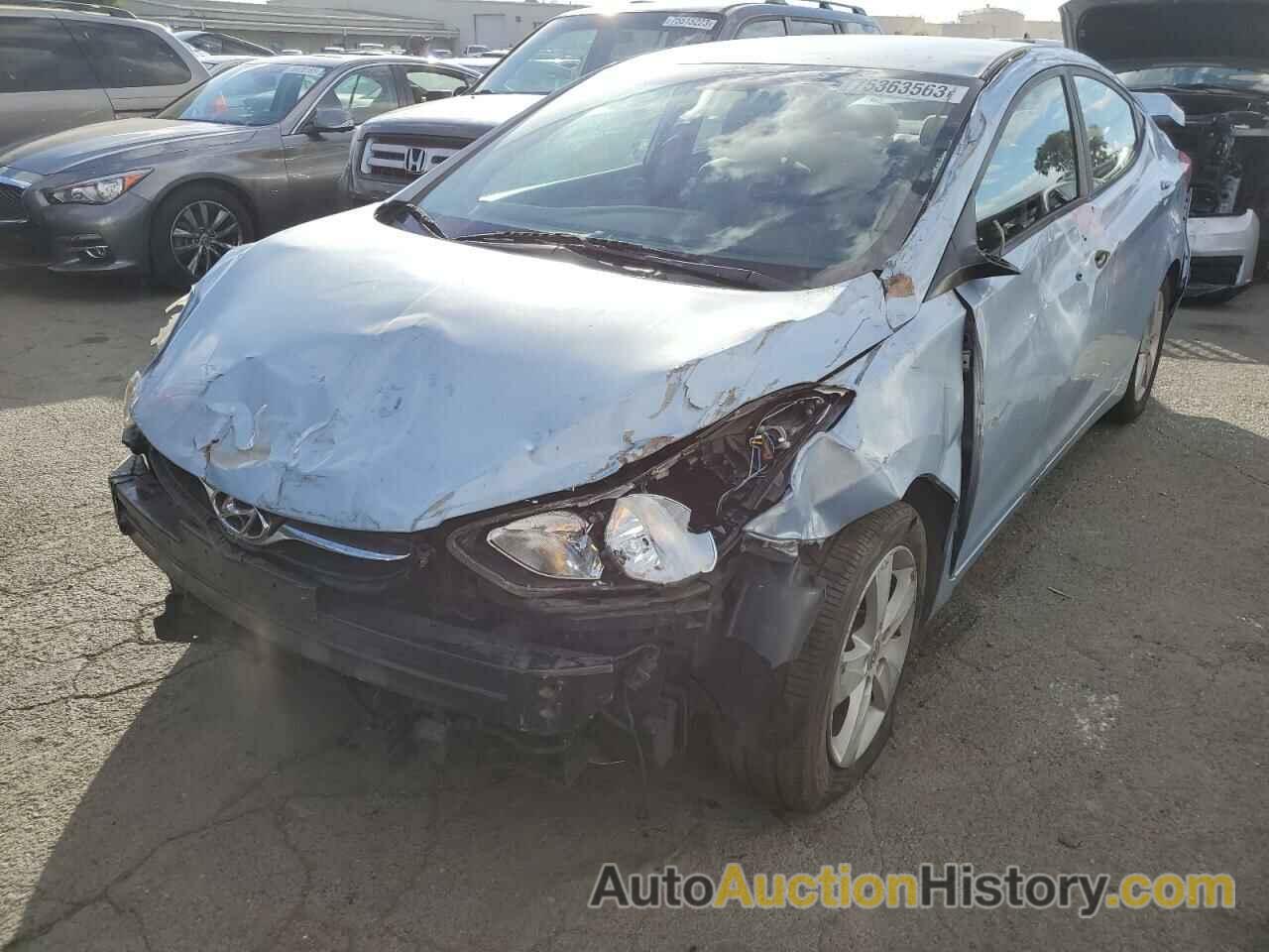 2012 HYUNDAI ELANTRA GLS, KMHDH4AE4CU404505