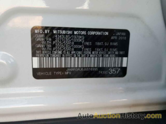 MITSUBISHI OUTLANDER ES, JA4AR3AU6JU016995