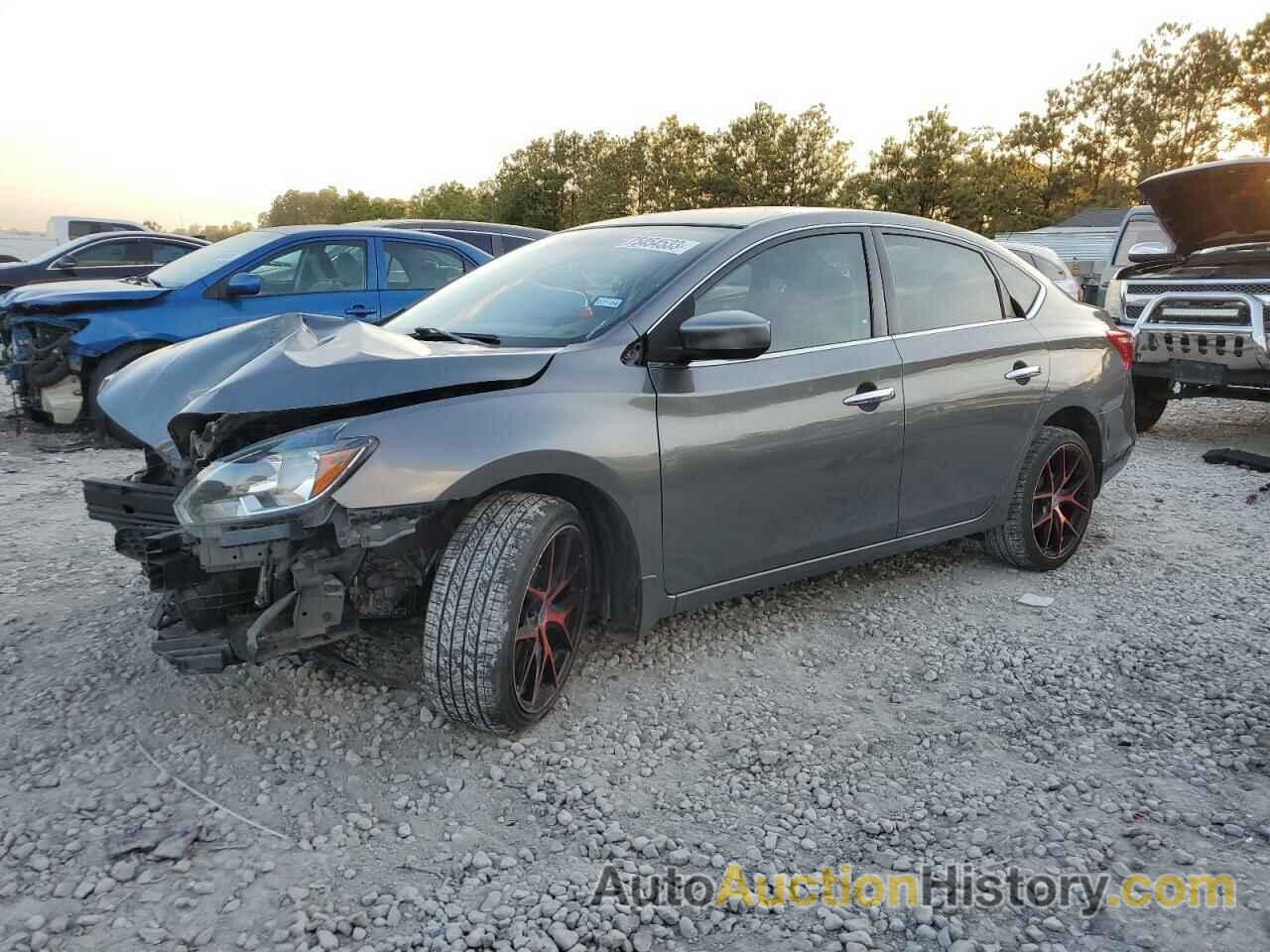 2018 NISSAN SENTRA S, 3N1AB7APXJY204060