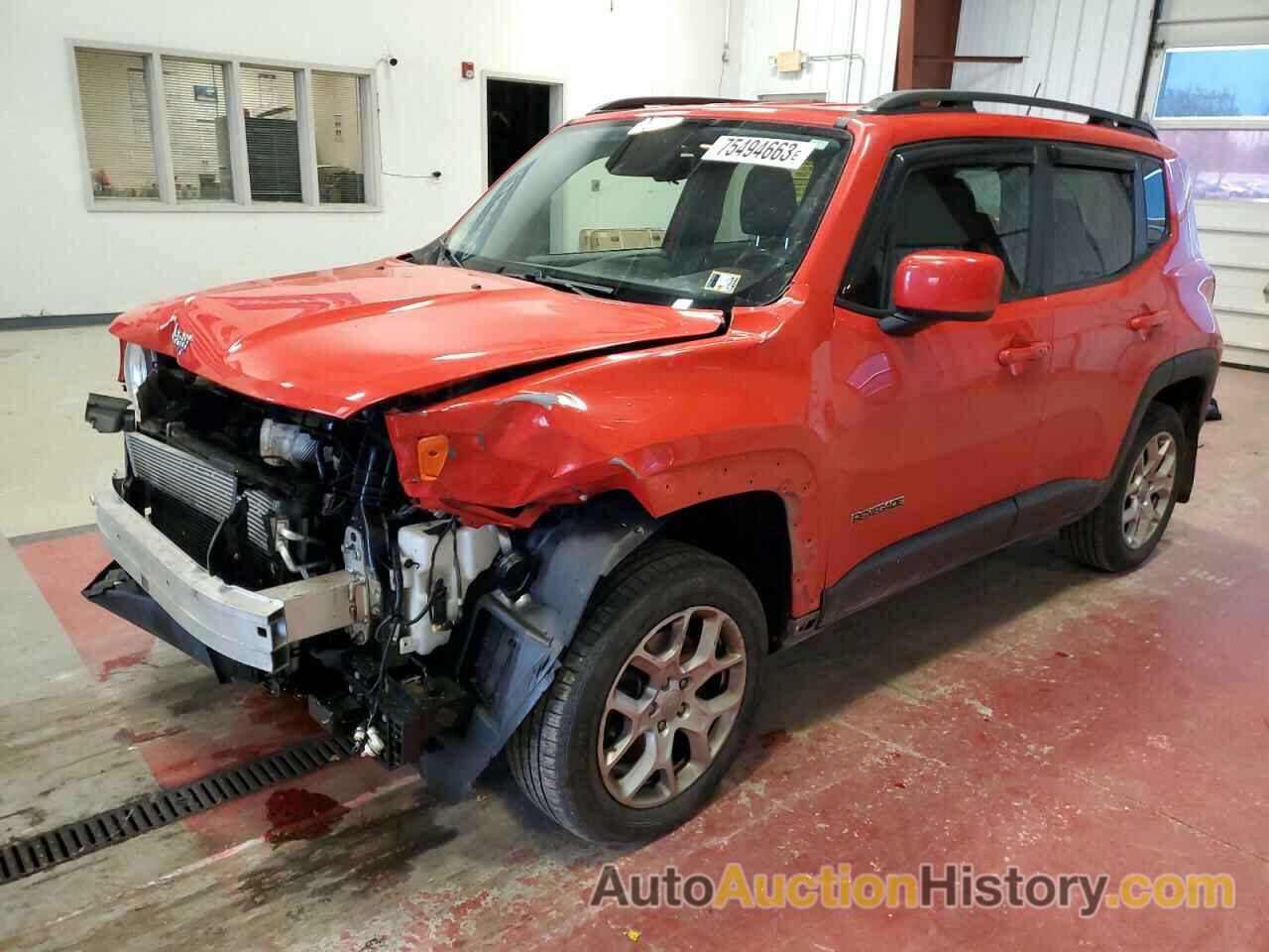 JEEP RENEGADE LATITUDE, ZACCJBBT7GPE12627