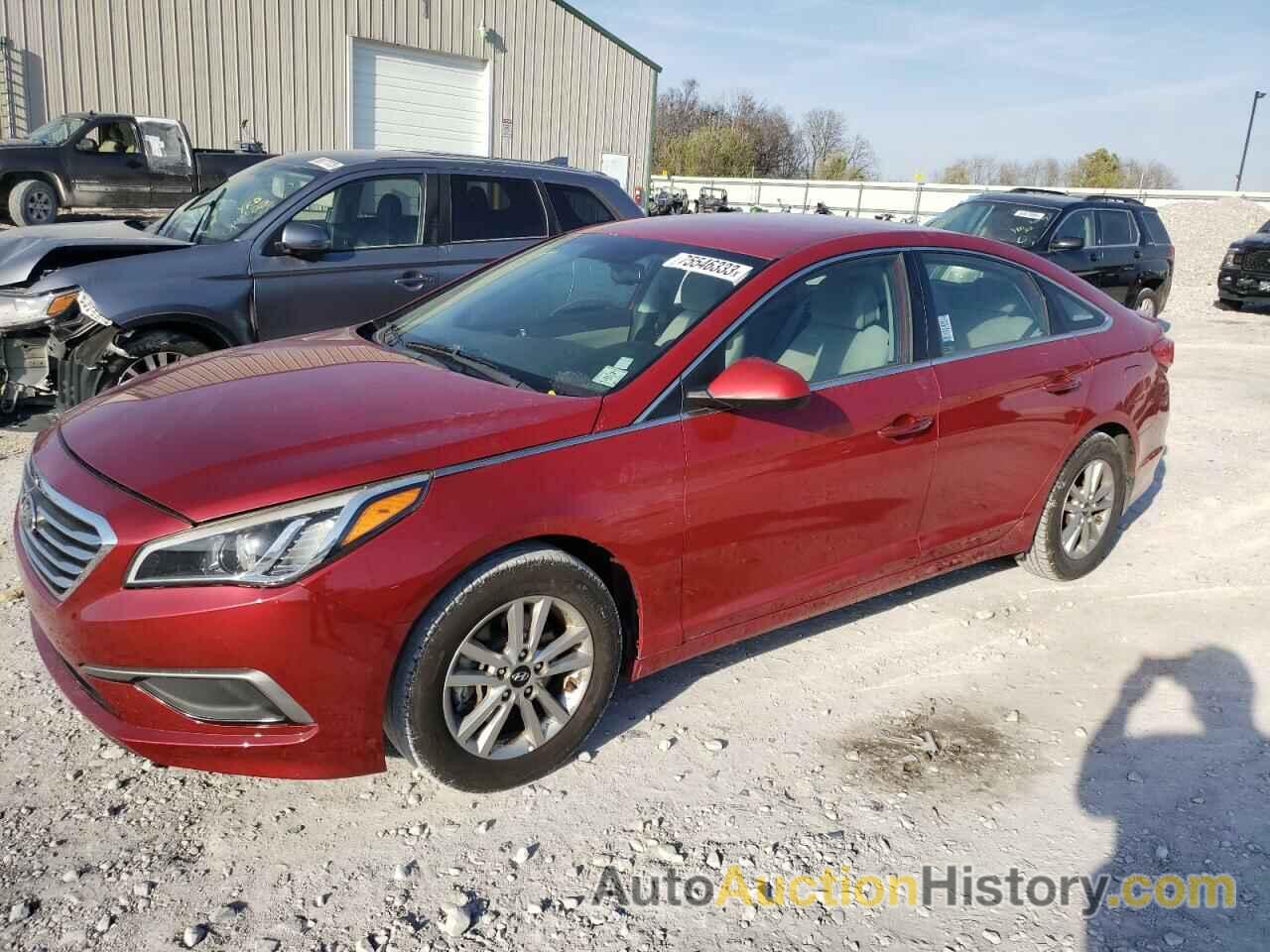 2017 HYUNDAI SONATA SE, 5NPE24AF6HH466332