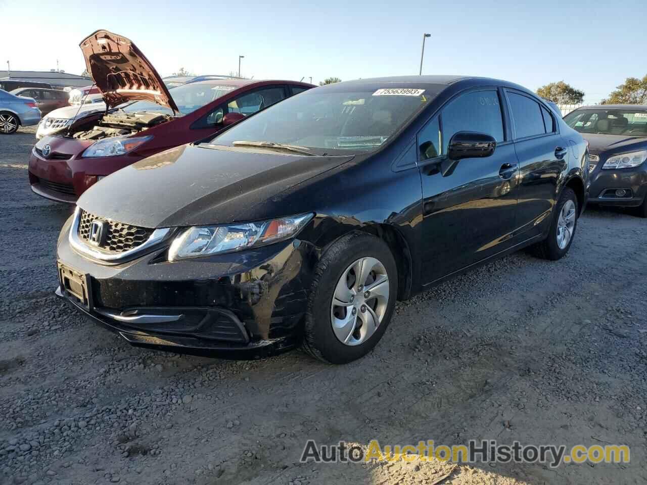 2014 HONDA CIVIC LX, 19XFB2F53EE227572