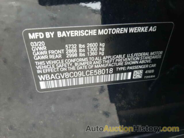 BMW M8, WBAGV8C09LCE58018