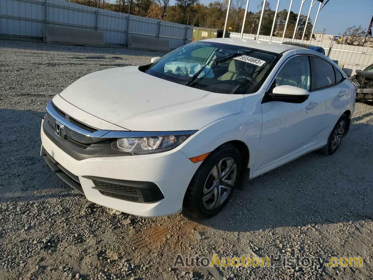 2017 HONDA CIVIC LX, 19XFC2F56HE034382