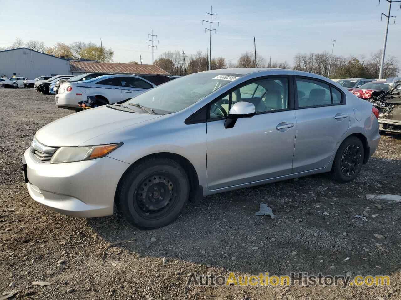 2012 HONDA CIVIC LX, 19XFB2F53CE032228